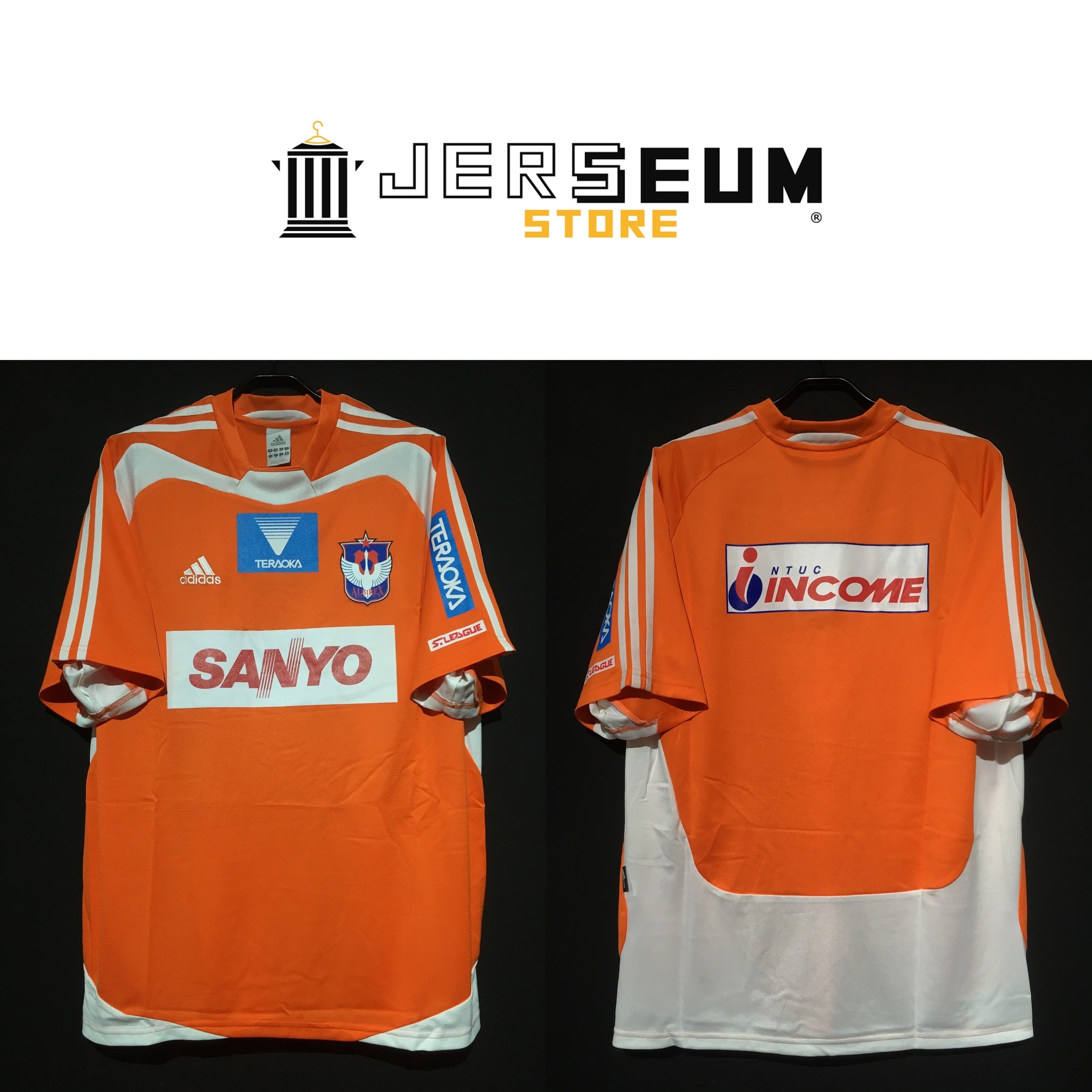 2005】 Albirex Niigata Singapore FC（H） Condition：Brand New Grade：6  Size：XL Jerseum Store