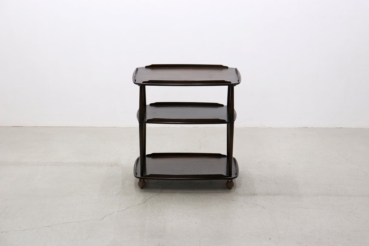 沼津店】英国 イギリス ERCOL アーコール エルム材 トローリー