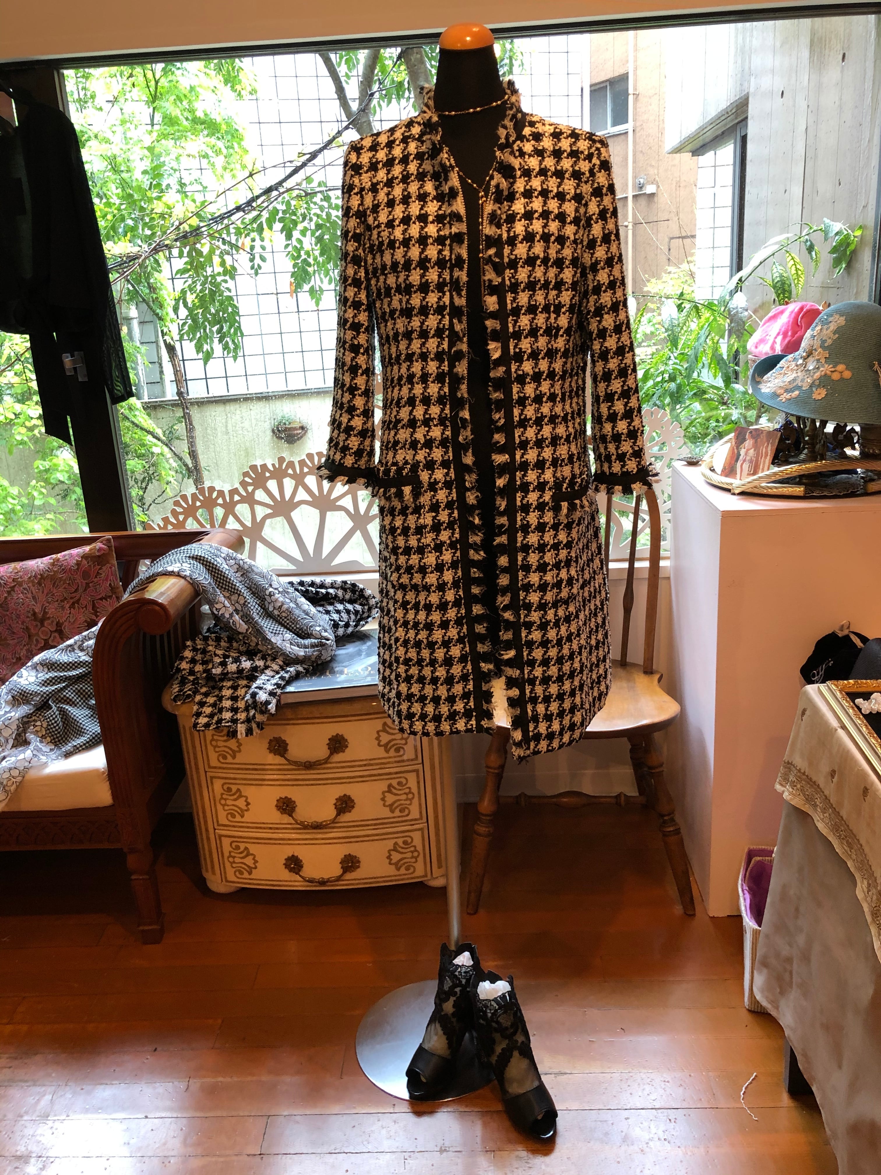 Saaya. クチュールオーダー〜別名シャネルツイード リントン社製