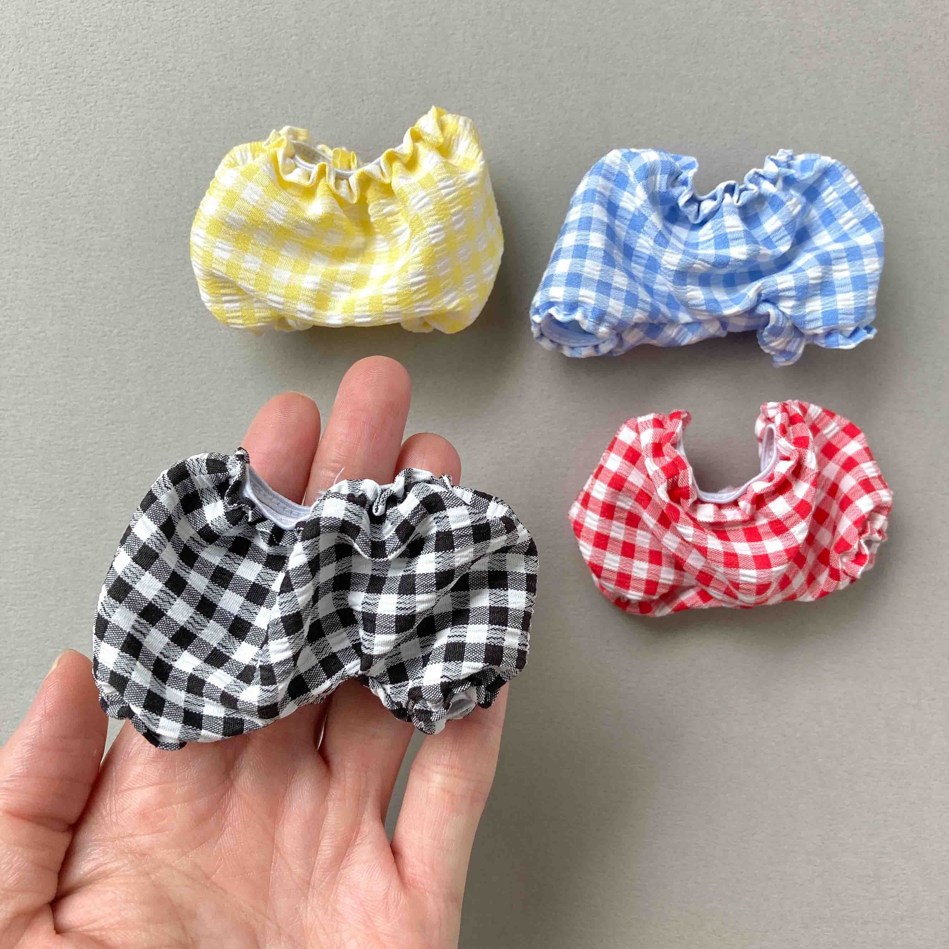 ＊まーちゃんさまのワンピース＆かぼちゃパンツG&E＊ 再入荷〉ミニチュア ギンガムチェックのかぼちゃパンツ | Dua