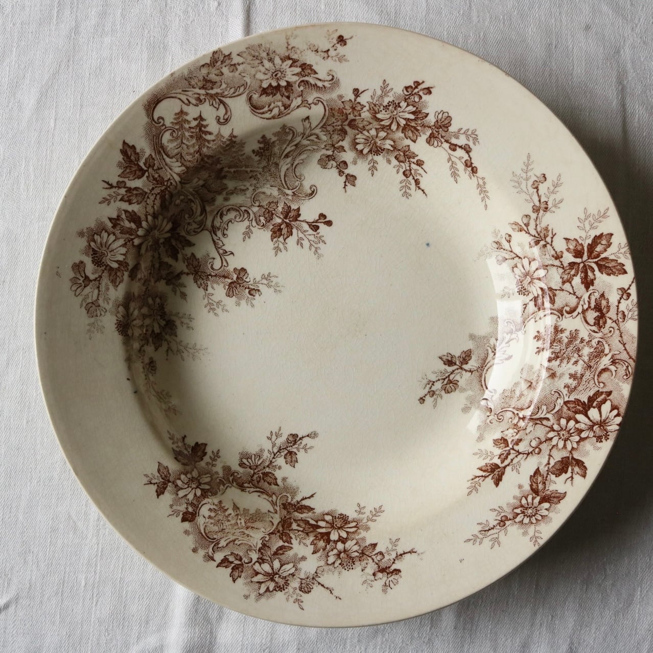 フランス アンティーク プレート＆カフェオレボウル 雅姫 【公式通販】