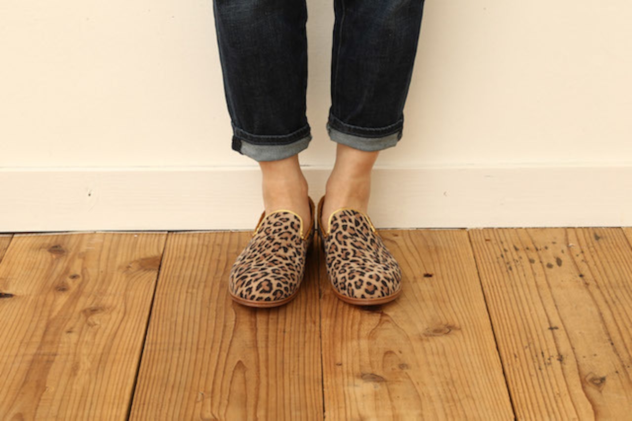 SLIP-ON SHOES (LEOPARD)