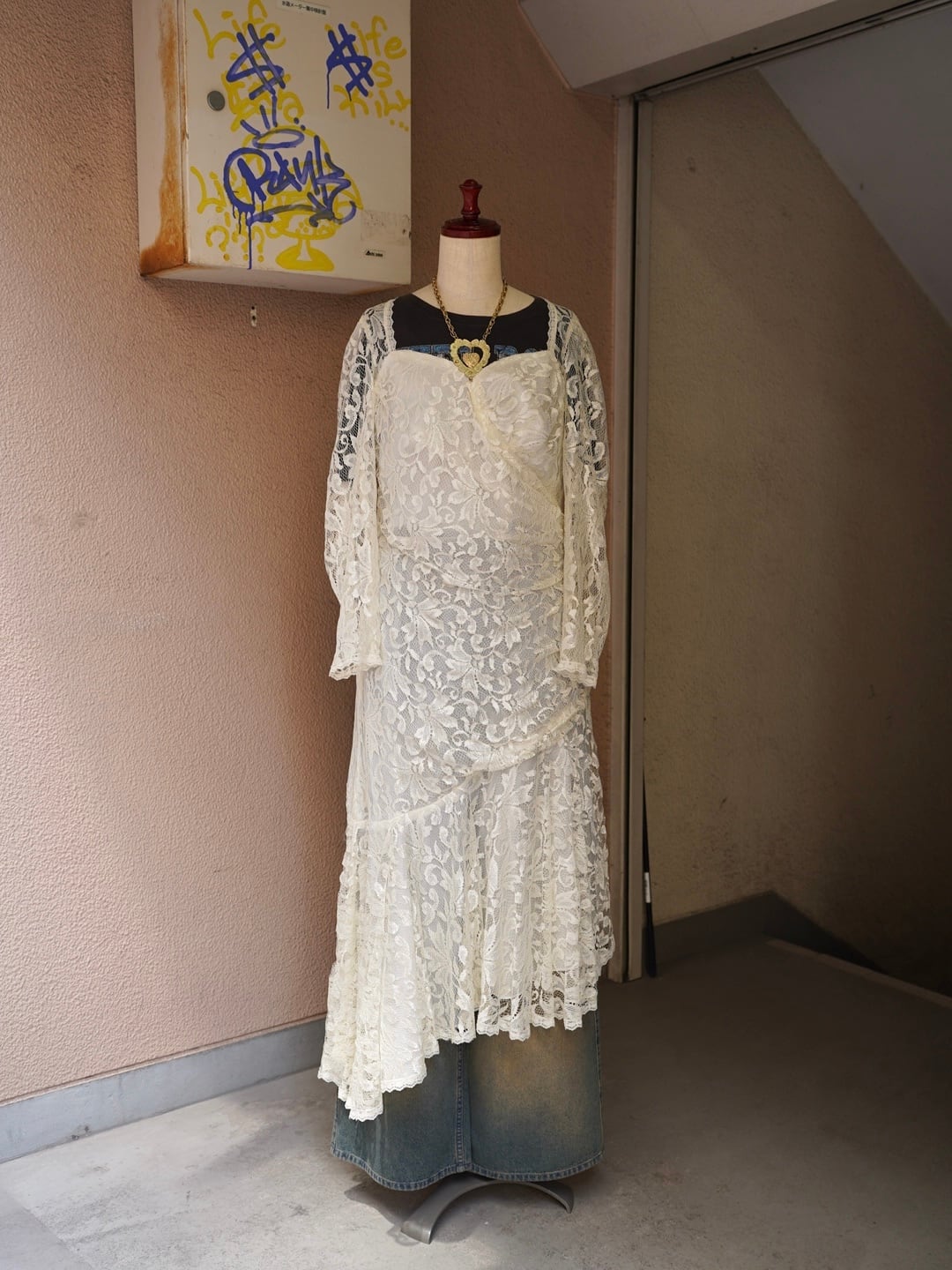 Vintage " Lace dress "
