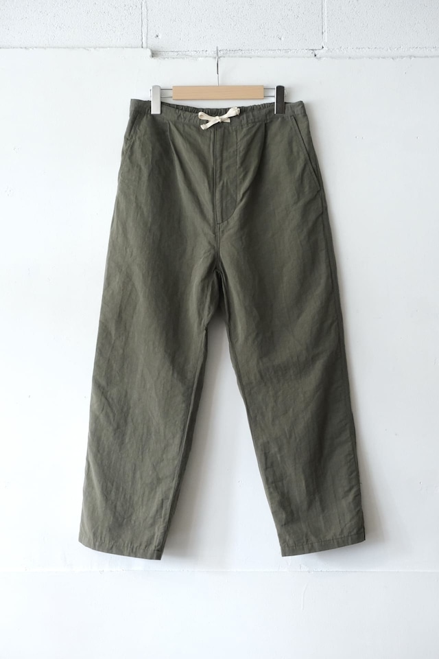 FUJITO Pajama Pants　Olive Green,Deep Purple