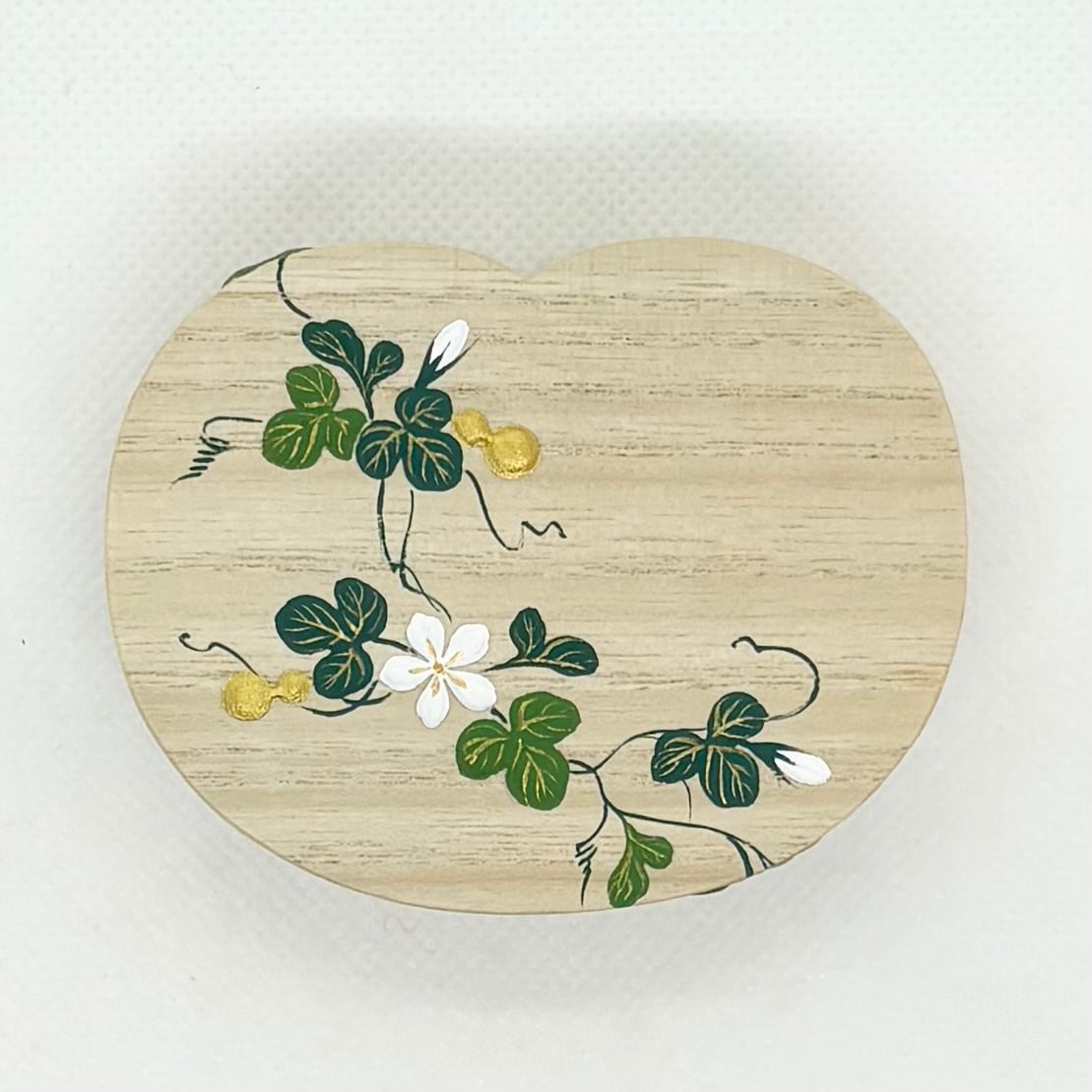 桐木地 団扇瓢蒔絵 香合 | 花器茶道具専門店 いたくら