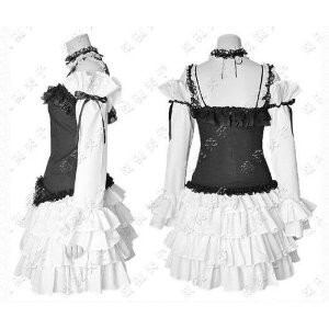 K336 VOCALOID 鏡音 Kagamine Rin anti the∞holic 風 コスプレ衣装