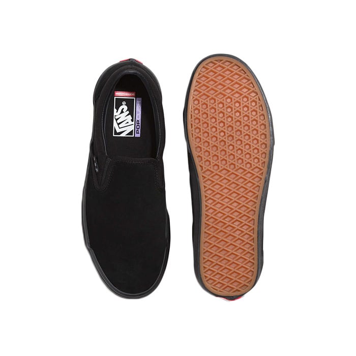VANS SKATE SLIP-ON BLACK / WHITE ヴァンズ バンズ スケート