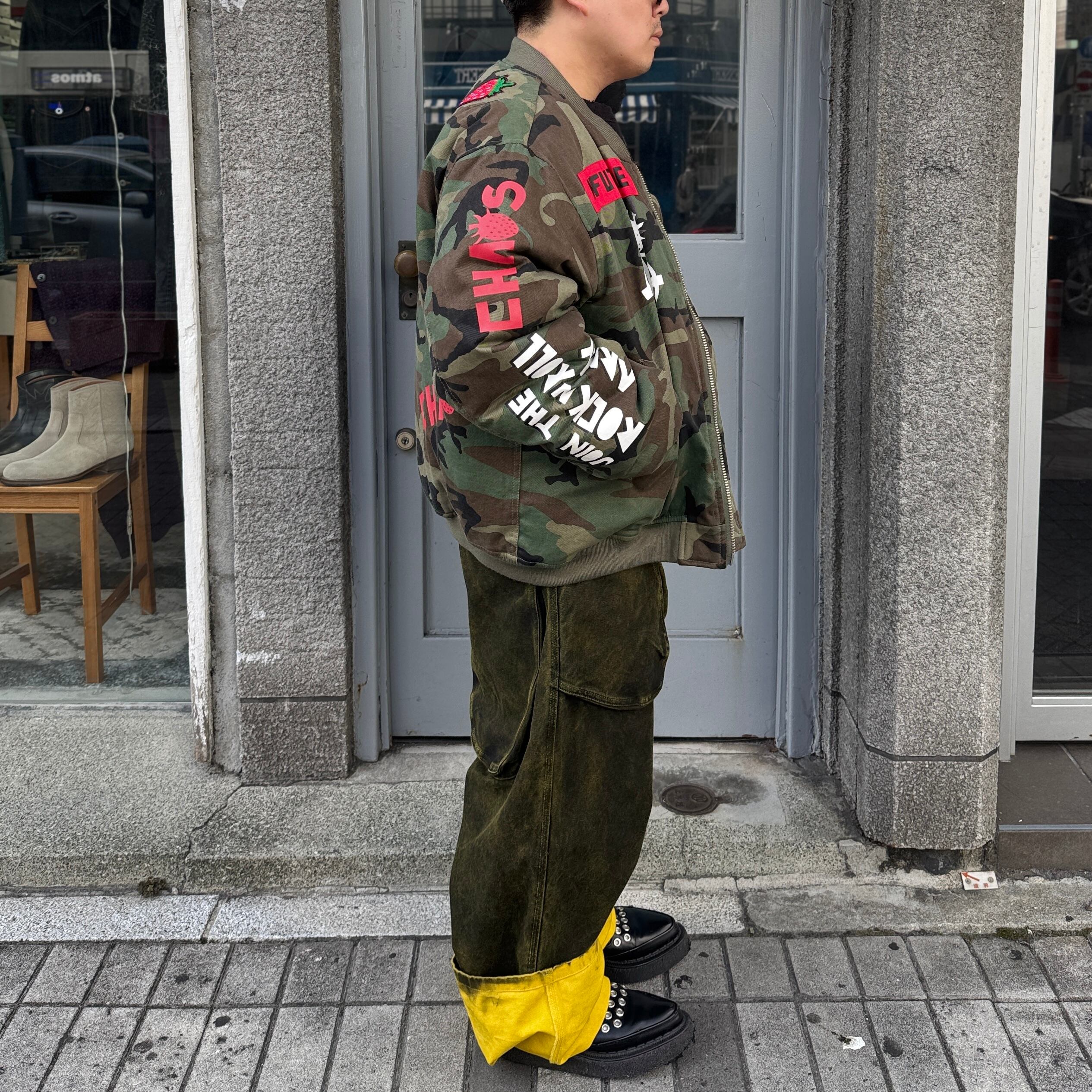 KIDILL / FRESH ANARCHY MA-1 JACKET FOSTEX GARMENTS / VINTAGE