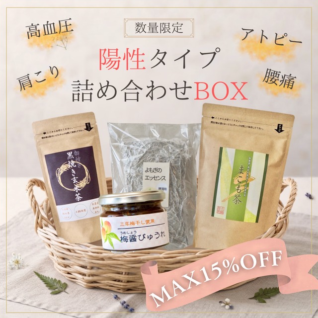 【お一人様1回限り】陰性タイプ　お試し詰め合わせBOX×３セット　