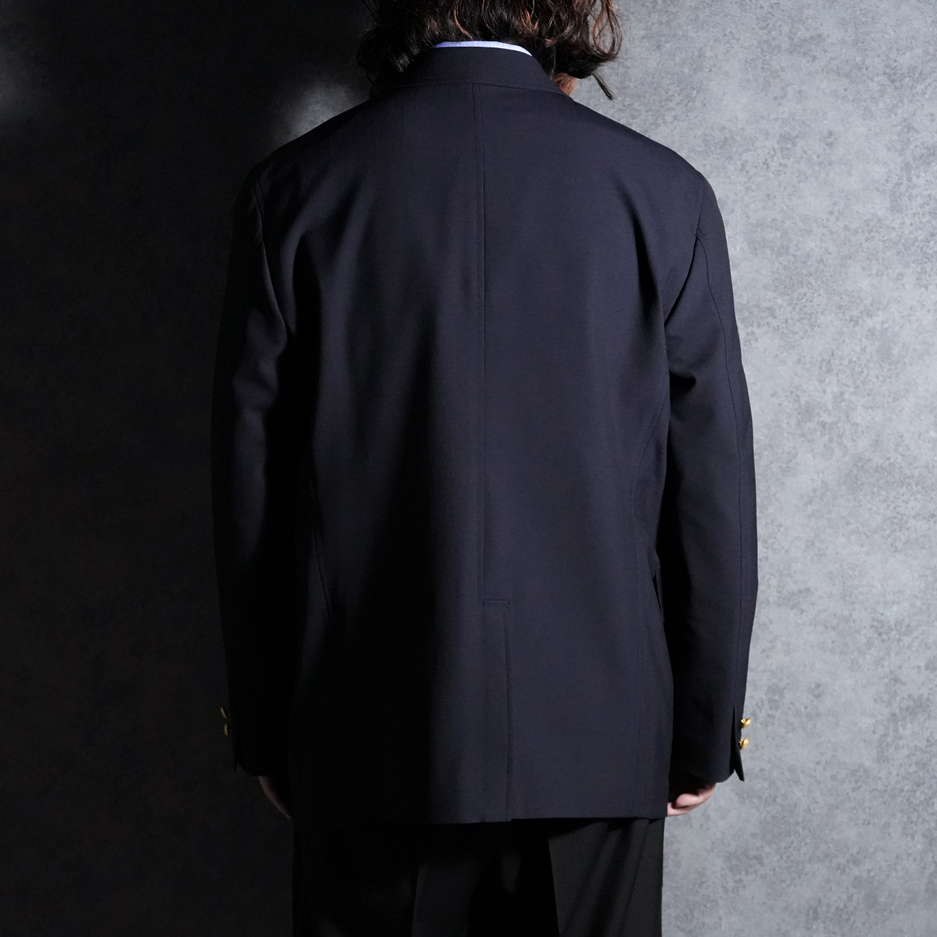 GAMBERT CUSTOM SHIRTS Navy Blazer ギャンバート カスタム シャツ 紺