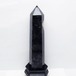 2.3Kg モリオン 黒水晶 六角柱 台座付属 一点物 162-417