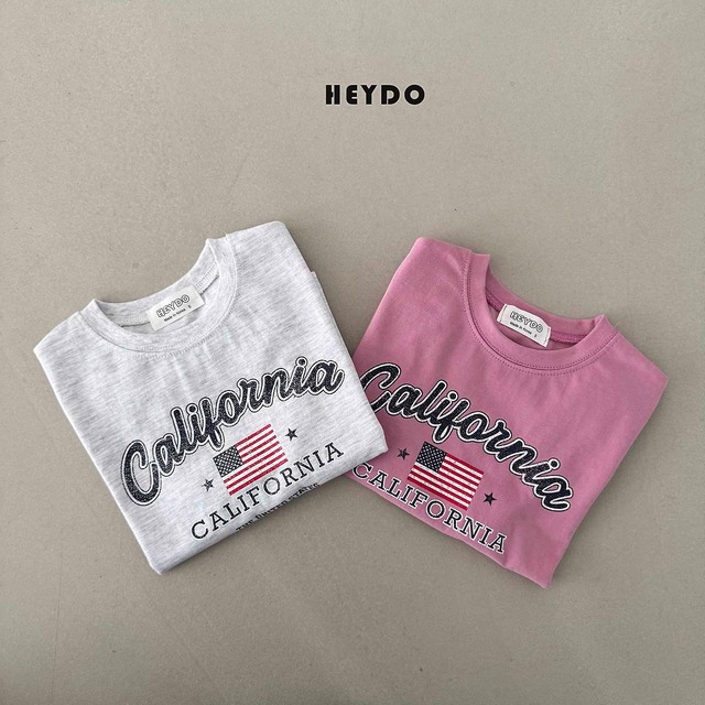 【取寄】heydo｜california tee｜カリフォルニアT｜S-JL｜kids&jr｜26 summer
