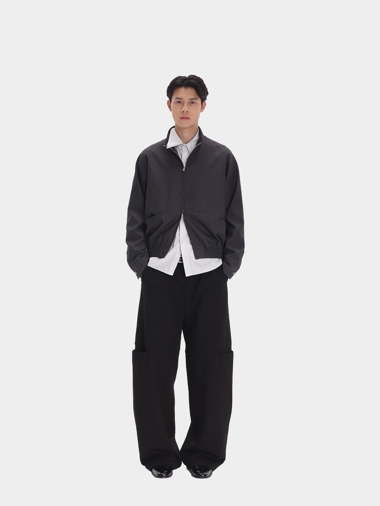 Nothingnoth 25AW CUT-OUT WIDE PANTS