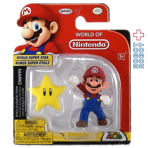 ワールドオブニンテンドー マリオ with スーパースター 2.5インチ アクションフィギュア