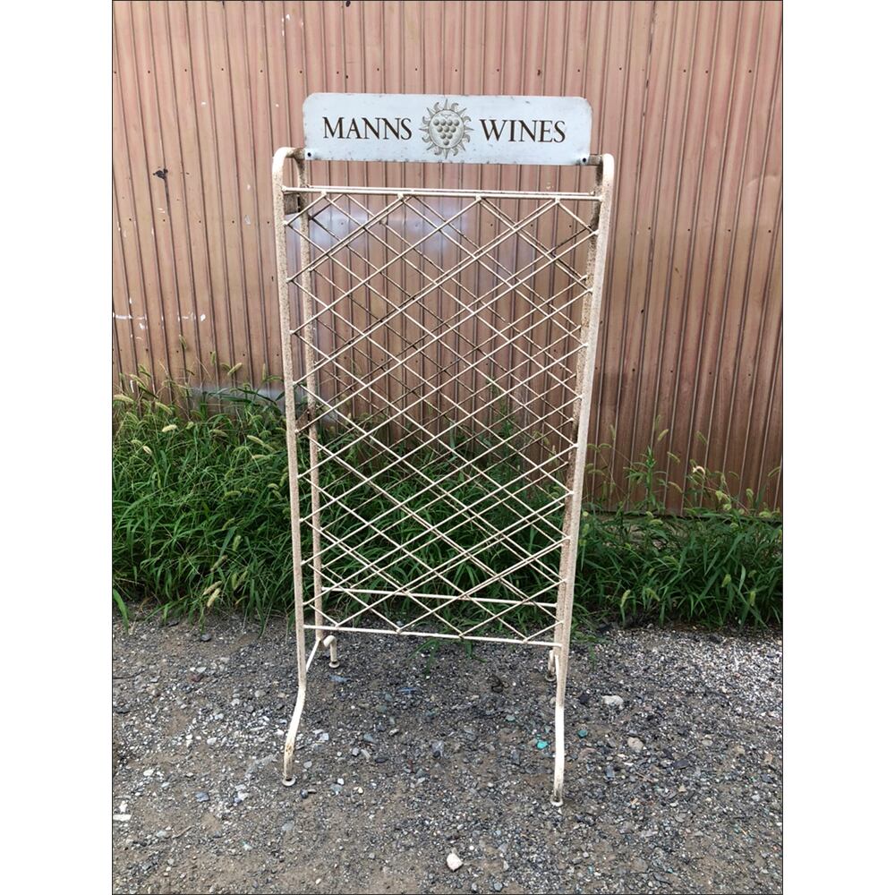 レトロ ビンテージ アイアン ワインラック シャビーシック