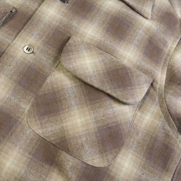 Subculture SC サブカルチャー wool check shirt