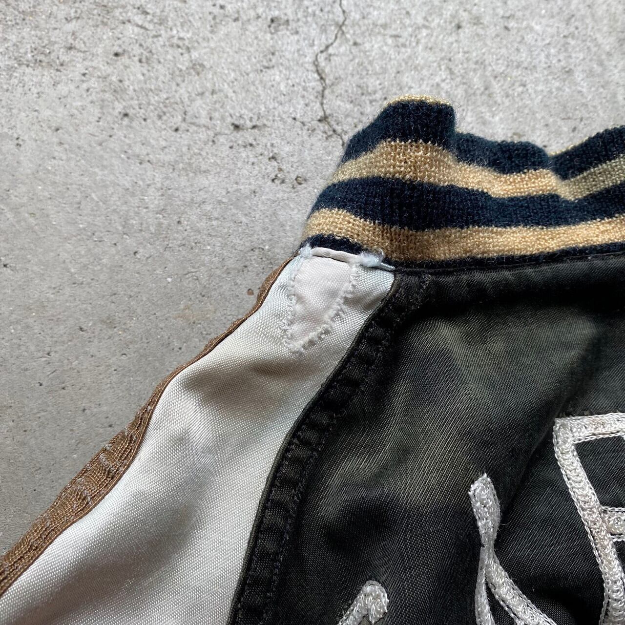 30s サテン スタジャン ボタスタ チェーン刺繍 検 50s 40s 30s サテン スタジャン ボタスタ チェーン刺繍 検 50s 40s - メルカリ