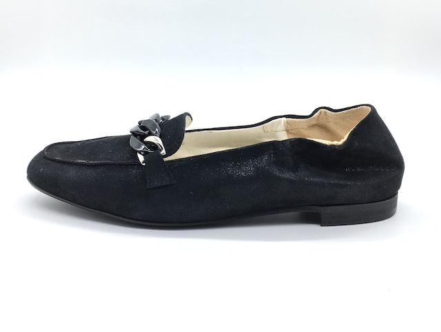 Bit loafers / Black metallic（310BM)