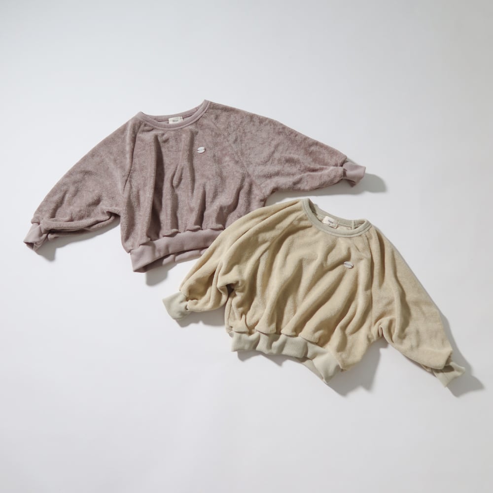 パイルラグランスウェット