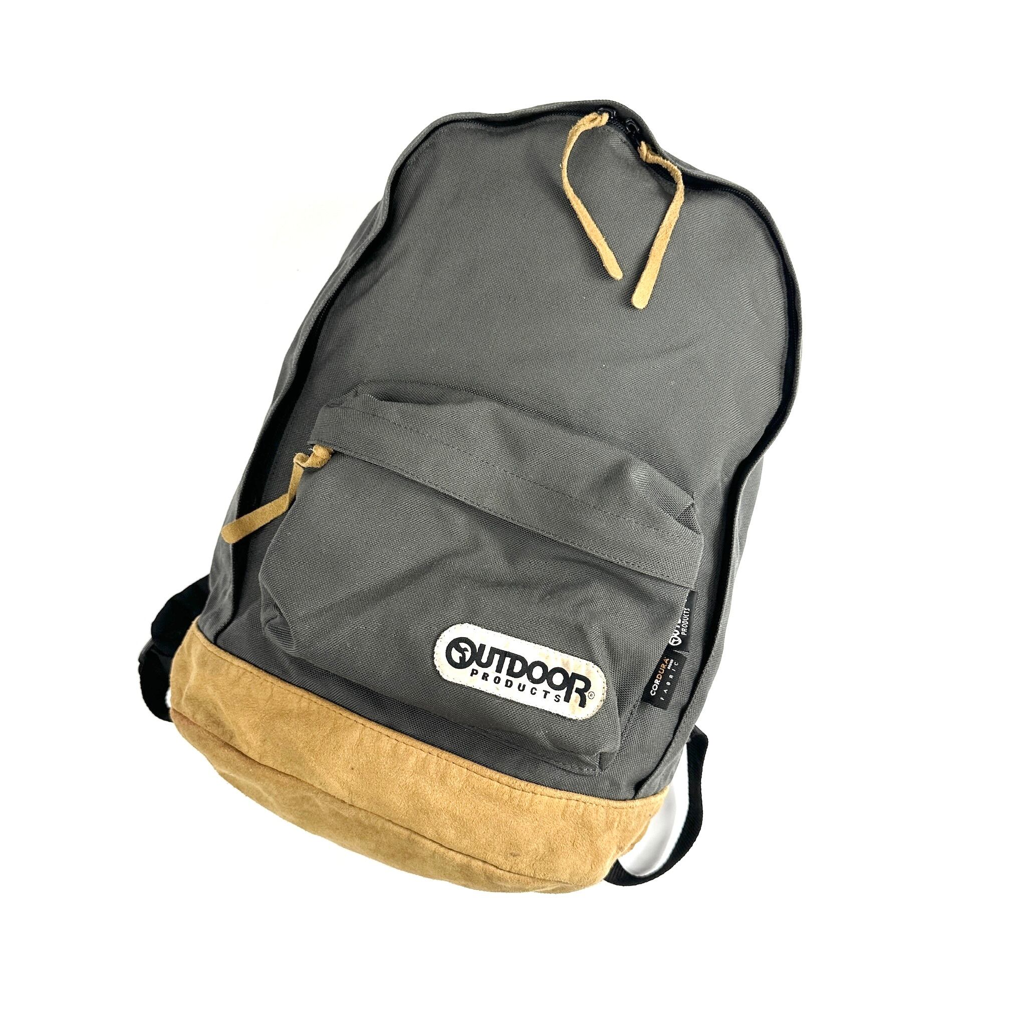 00s OUTDOOR leather bottom Backpack