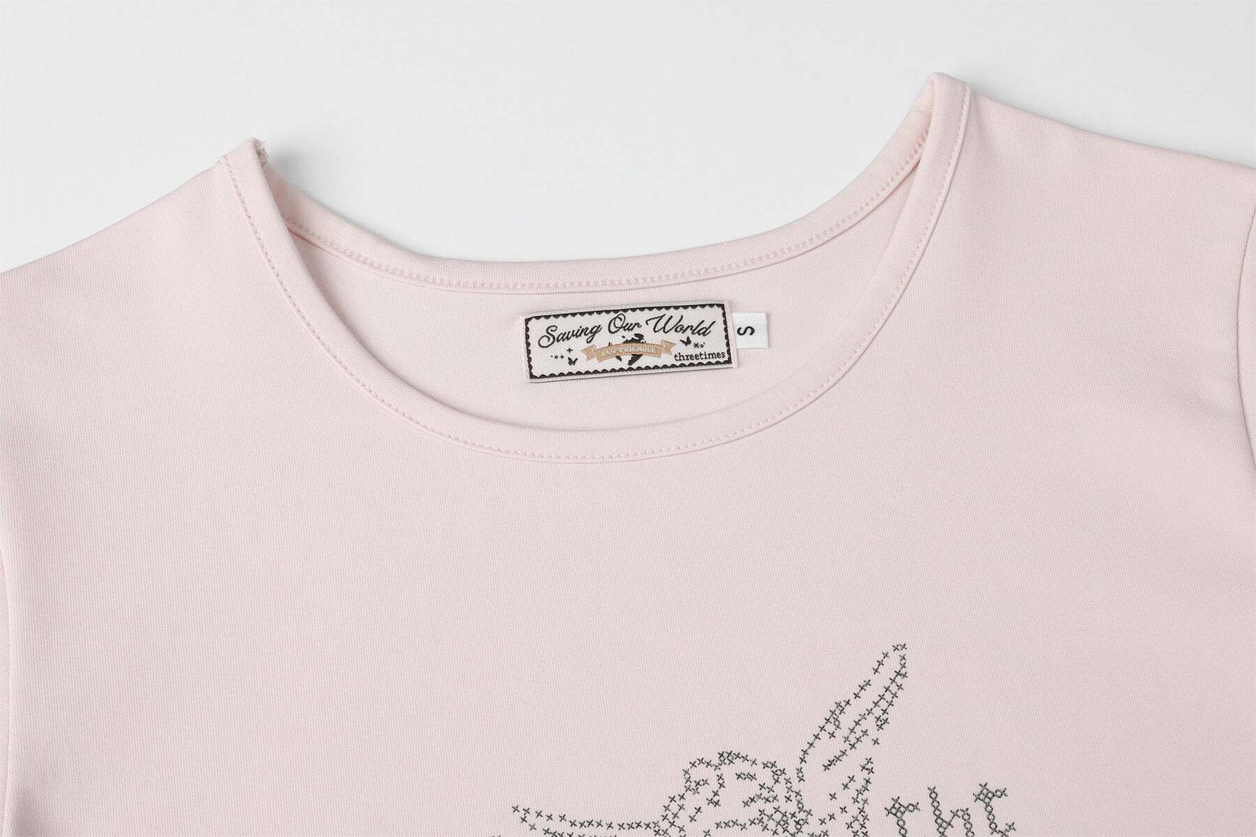 threetimes ♥ Pixel angel tee /追跡付 threetimes Pixel angel tee