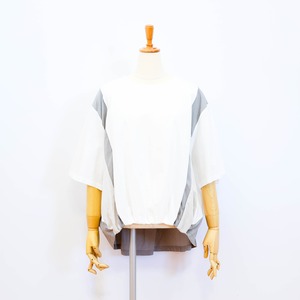 【GALENA(ガレナ)　70060-4101】異素材切替Ｔシャツ