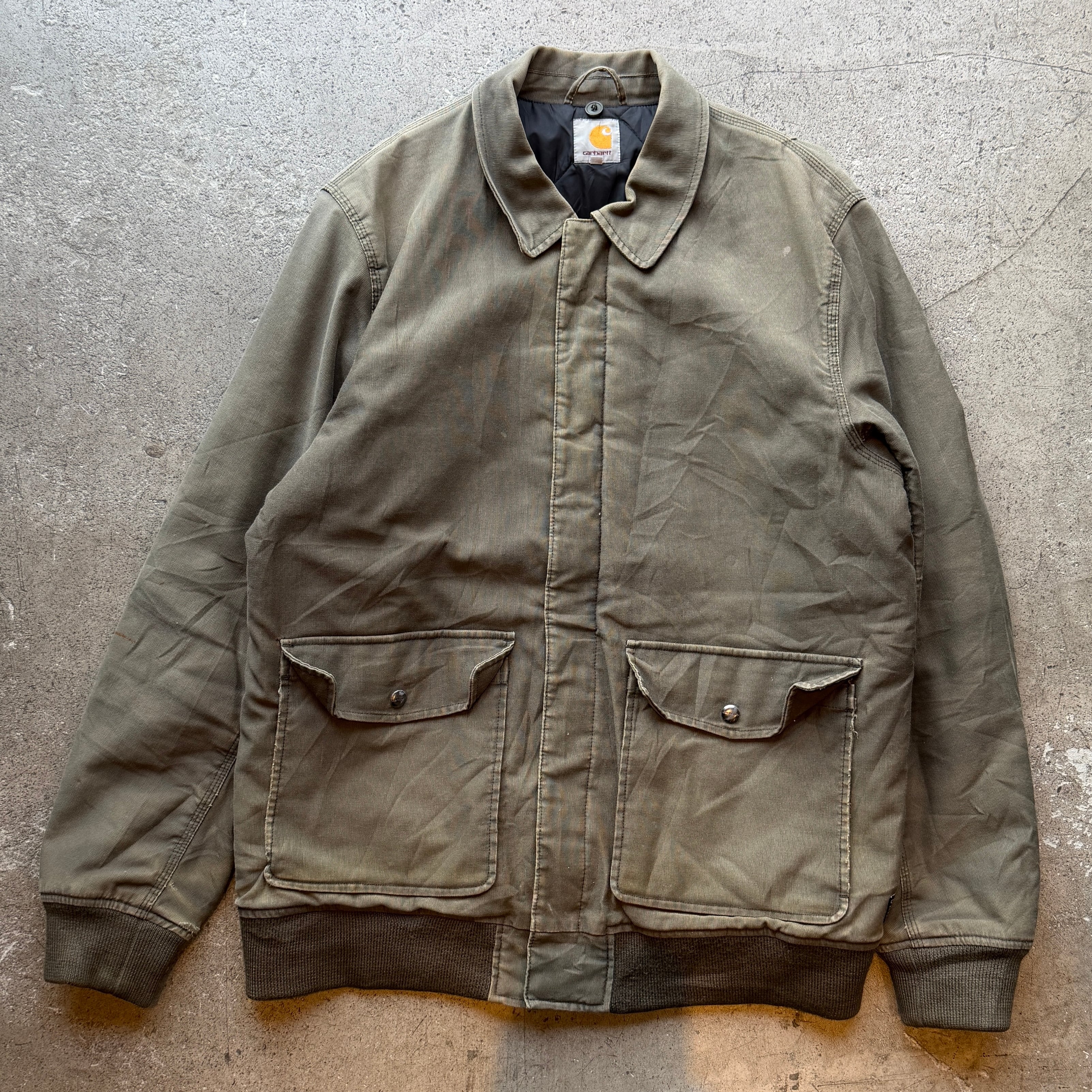 Carhartt ダック地 ジャケット ブルゾン Carhartt ダック地ブルゾンジャケット XL | used clothing shop BLUE NOTE