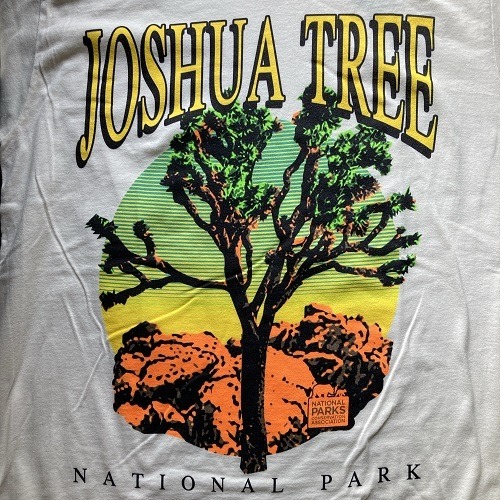 VARIOUS  PRINTS　NATIONAL PARKS "JOSHUA TREE"　ジョシュアツリー国立公園プリントTシャツ　NATURAL