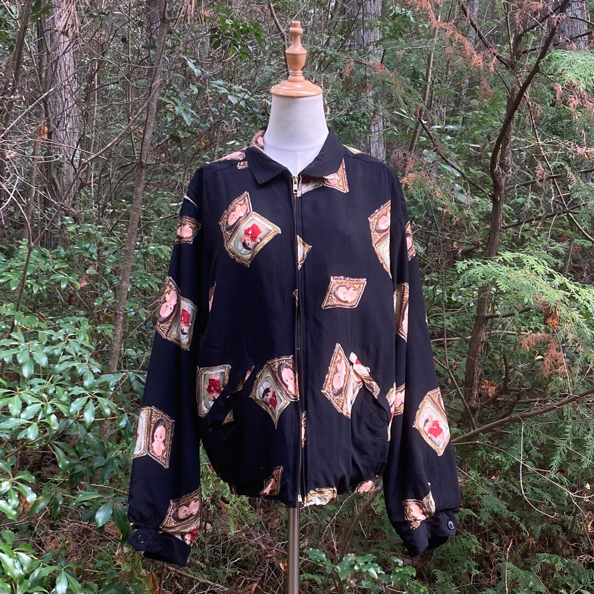 Karl Helmutカールヘルム スカジャン スーベニアジャケット 鯉 シルク