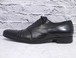 【極美シルエット】Dior Homme ディオールオム ストレートチップ レザー ビジネスシューズ ローファー ドレスシューズ 40.5 黒 保存袋付