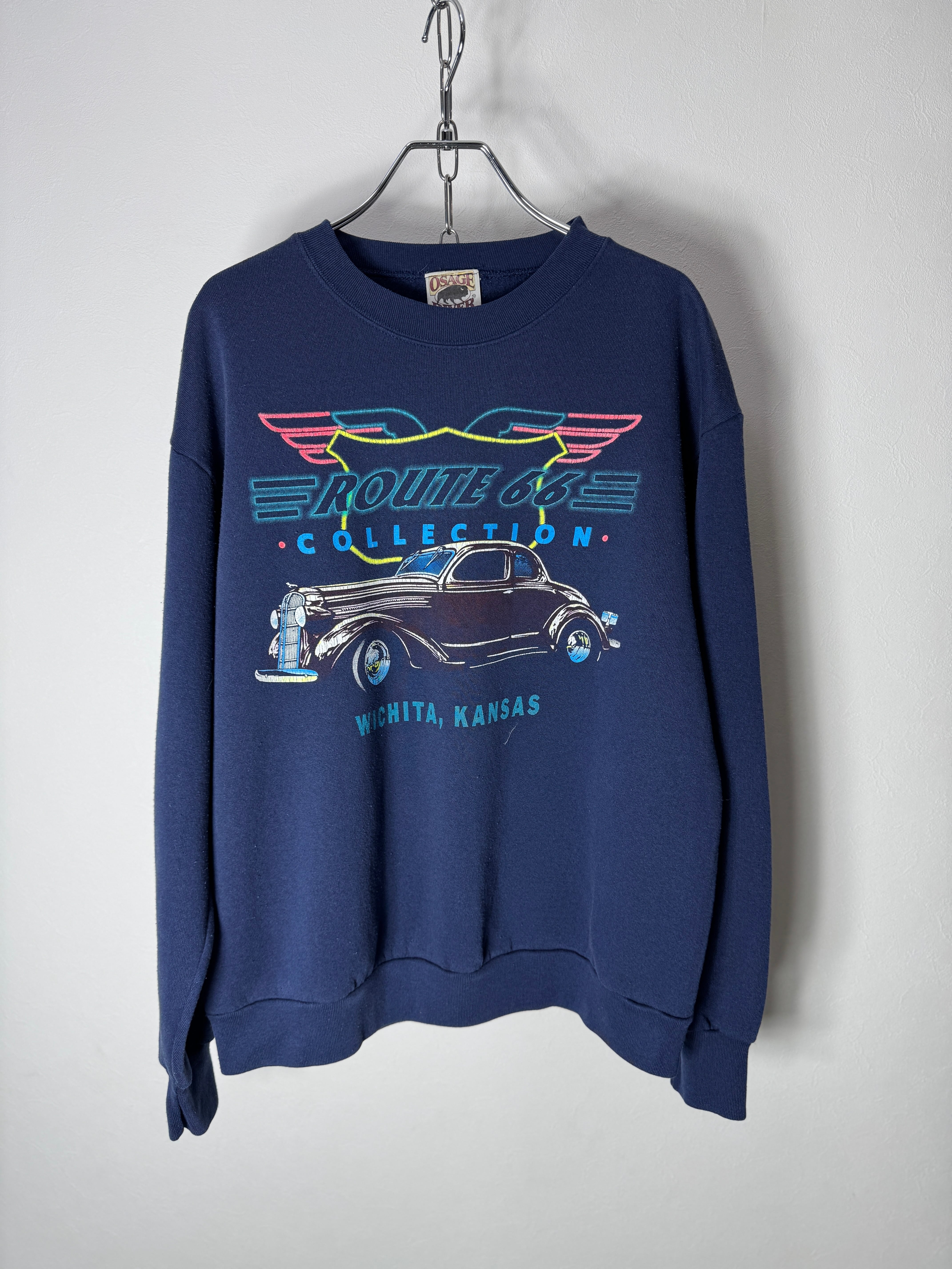 90’s USA made “Route66” Sweat shirt