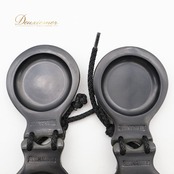 フラメンコ 小物 パリージョ カスタネット ブラック系 HERNANDEZ 楽器 小道具 舞台 ペア 両手 黒 赤 白 ケース ケース付き 発表会 レッスン 練習 ダンス小物 パフォーマンス フラメンコ用品 レッド系 ホワイト系