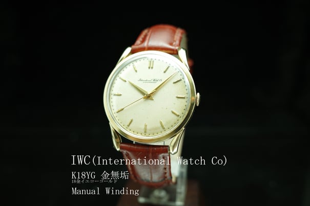 1963年製造 IWC オールドインター 自動巻 メンズウォッチ OH済み