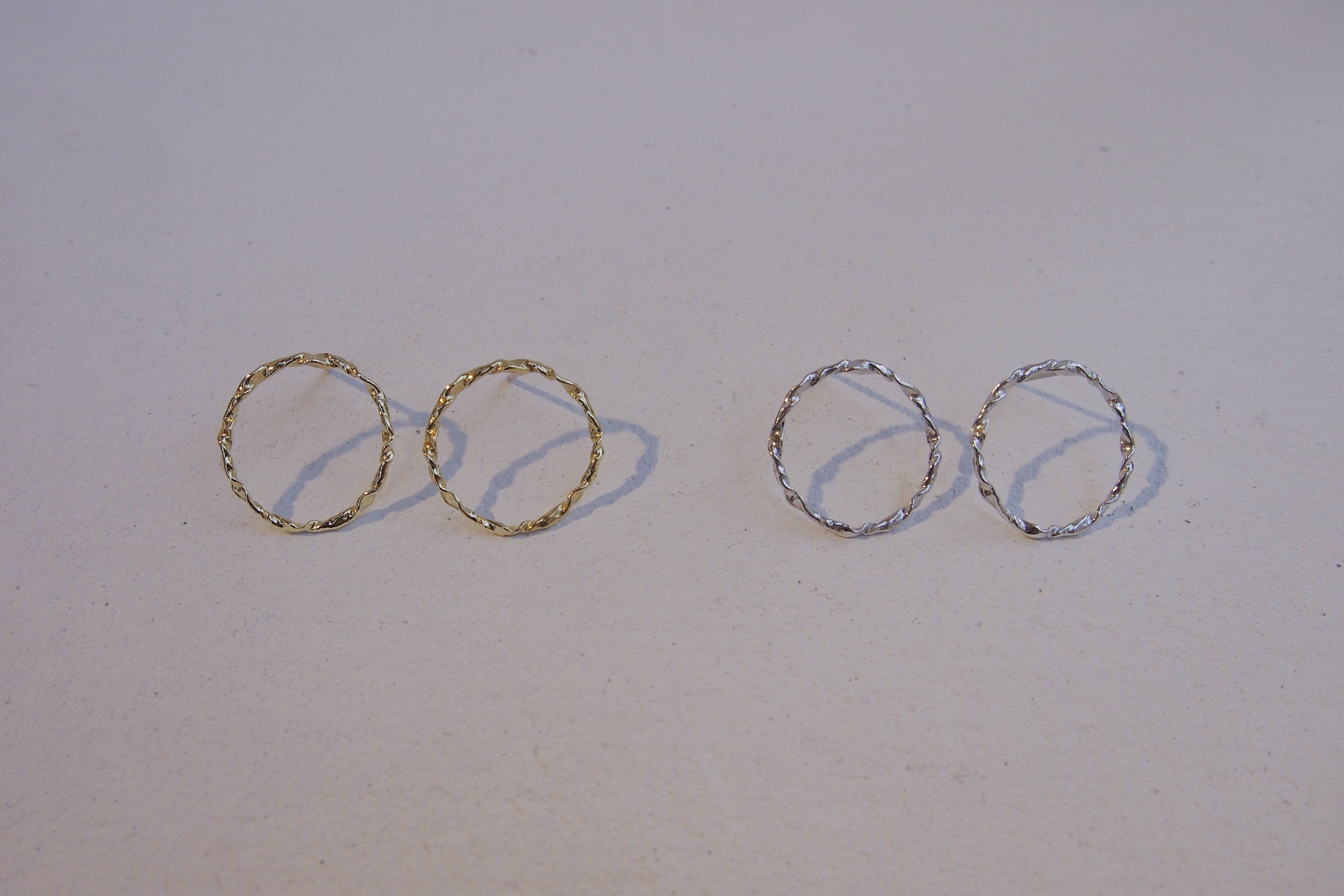 〈Brass/Silver925〉mellow pierce