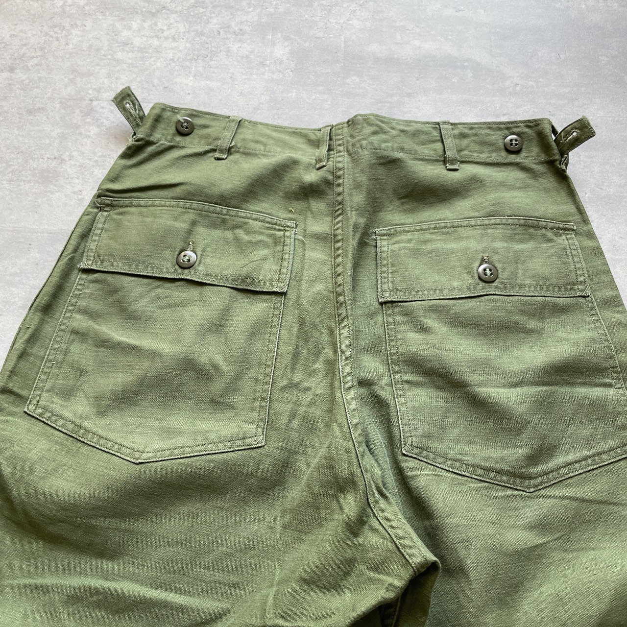 60s US Army 米軍 OG107 ベイカーパンツ 初期型 62年製造 Medium | ib2