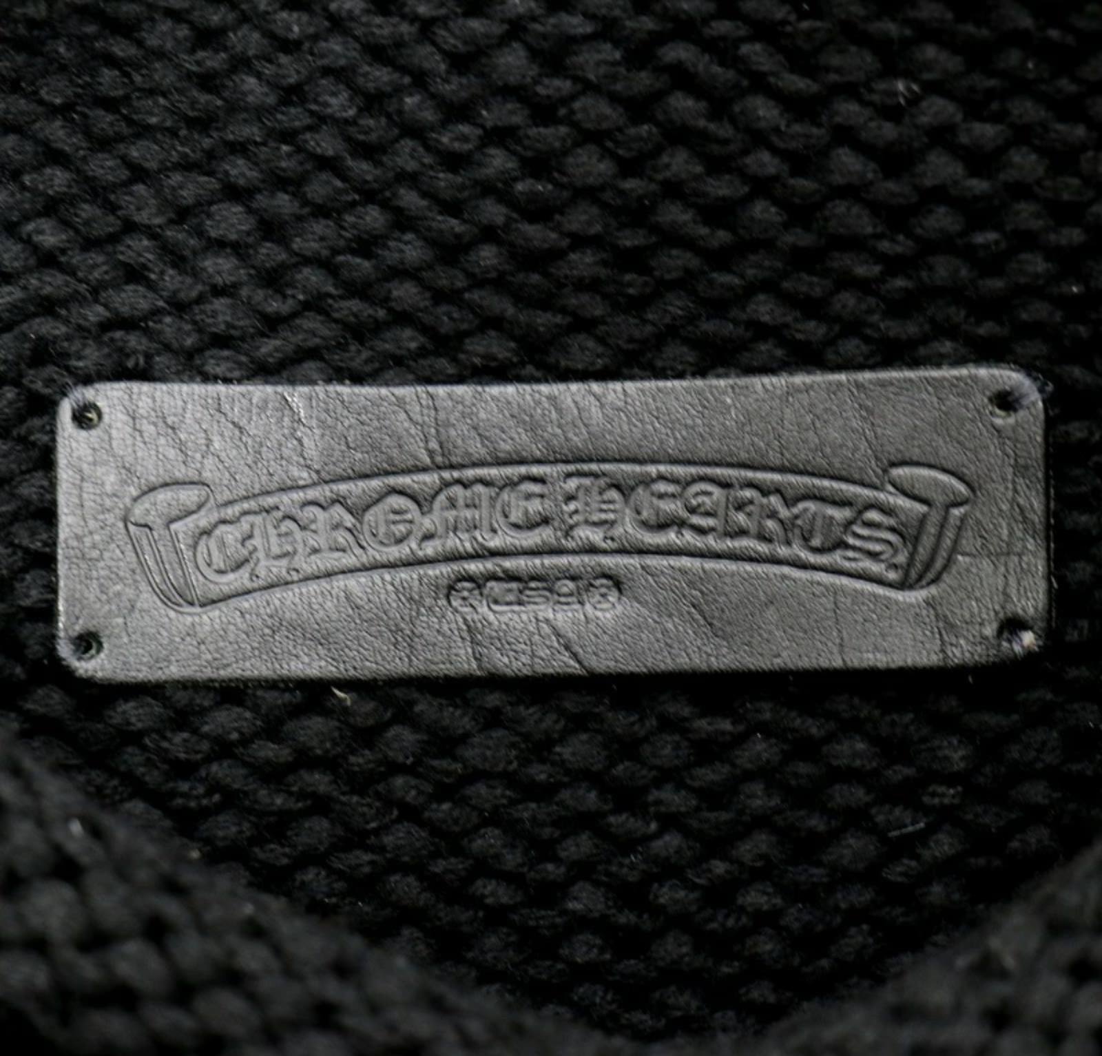 CHROME HEARTS クロムハーツ カシミヤ CHプラスパッチ スクロール