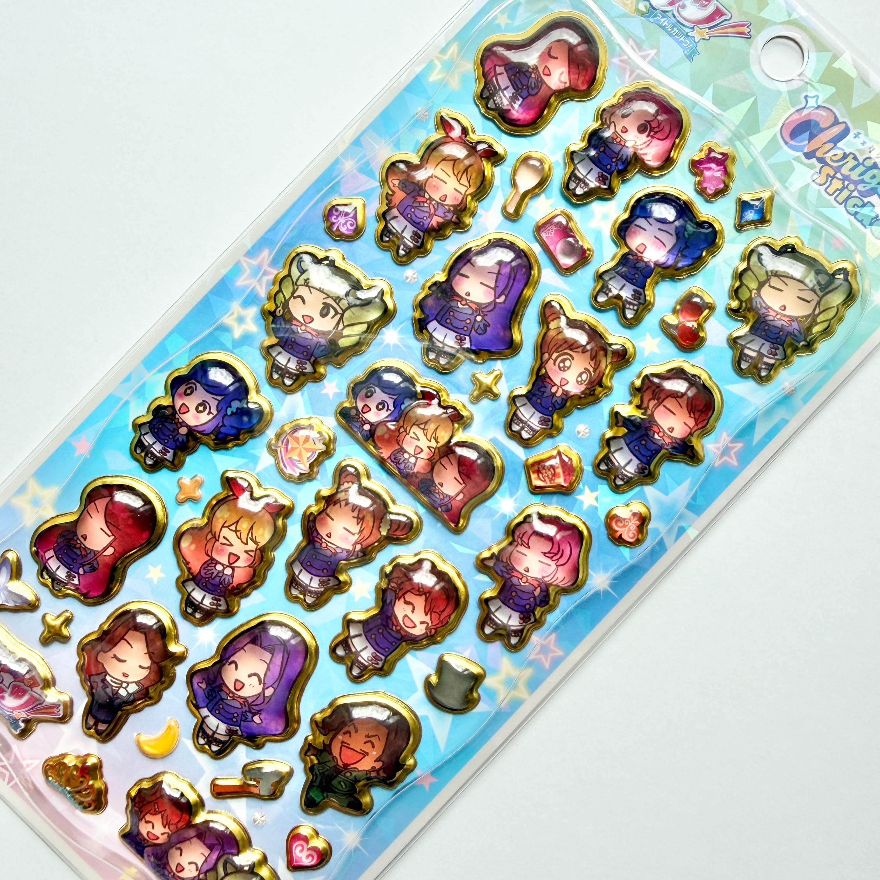 2枚セット】アイカツ！チェリジェムステッカー カミオジャパン | Jewelie