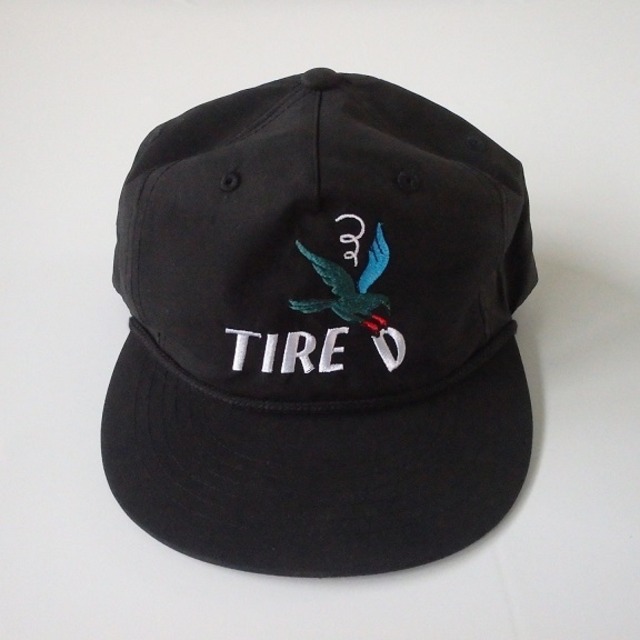 TIRED ： OH HELL NO BIRD CAP BLACK タイレッド キャップ