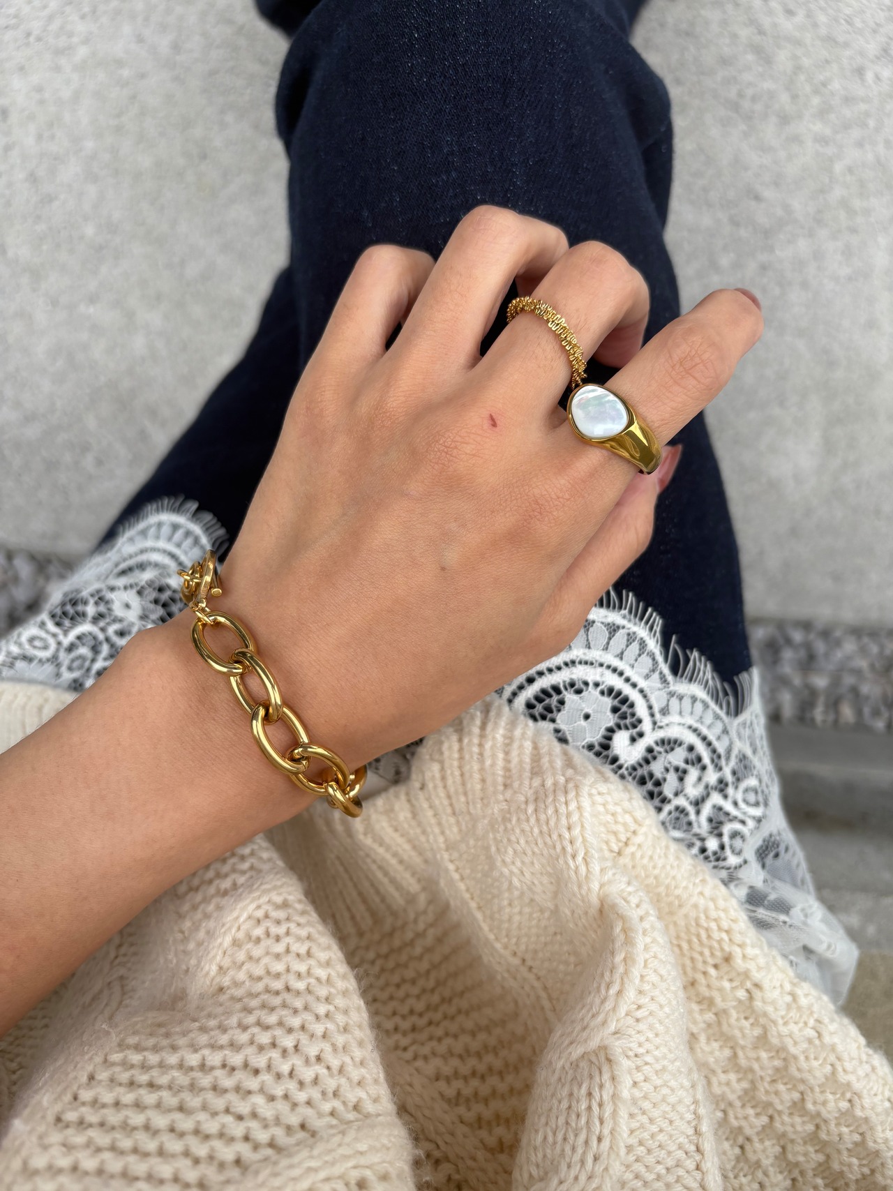 トーンミックスオープンリング