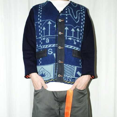 『G-FORCE』 90s vintage knitted jacket