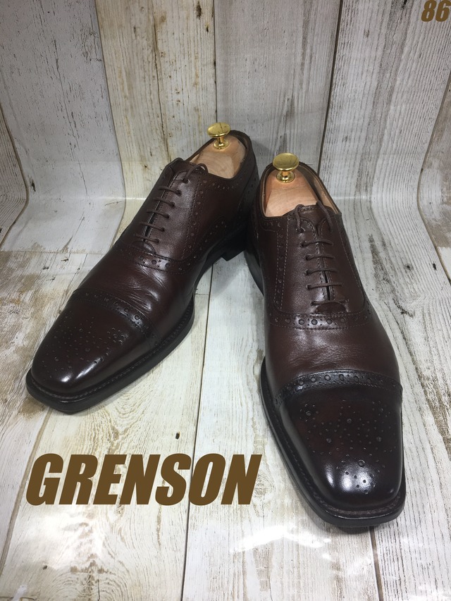 Grenson グレンソン セミブローグ UK9 27.5cm