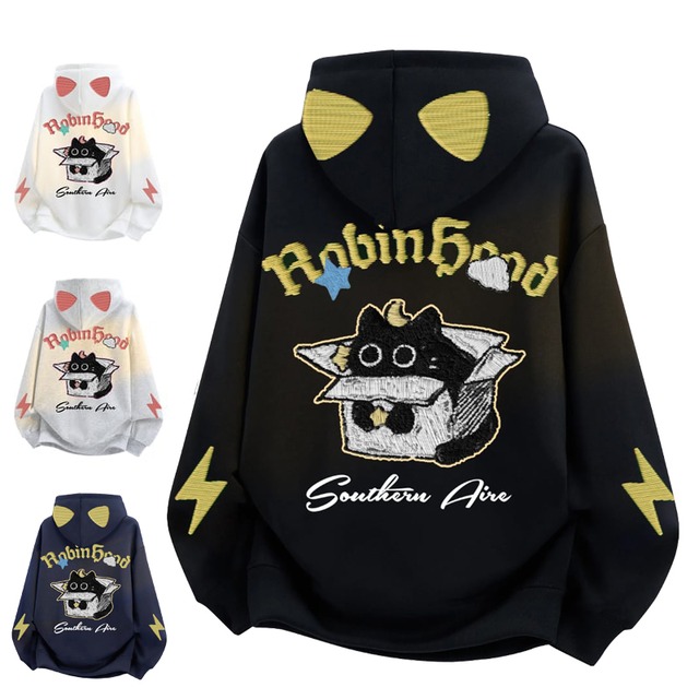 ♥隠れ猫、発見！【ImcTLシリーズ】★パーカー★ ユニセックス 4color トップス メンズ レディース