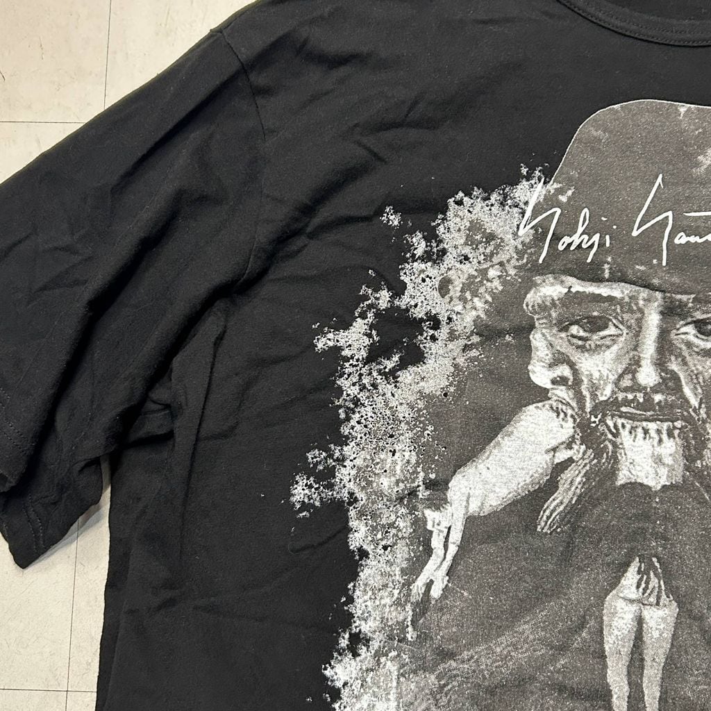 Yohji Yamamoto POUR HOMME ヨウジヤマモト プールオム 24SS Print T
