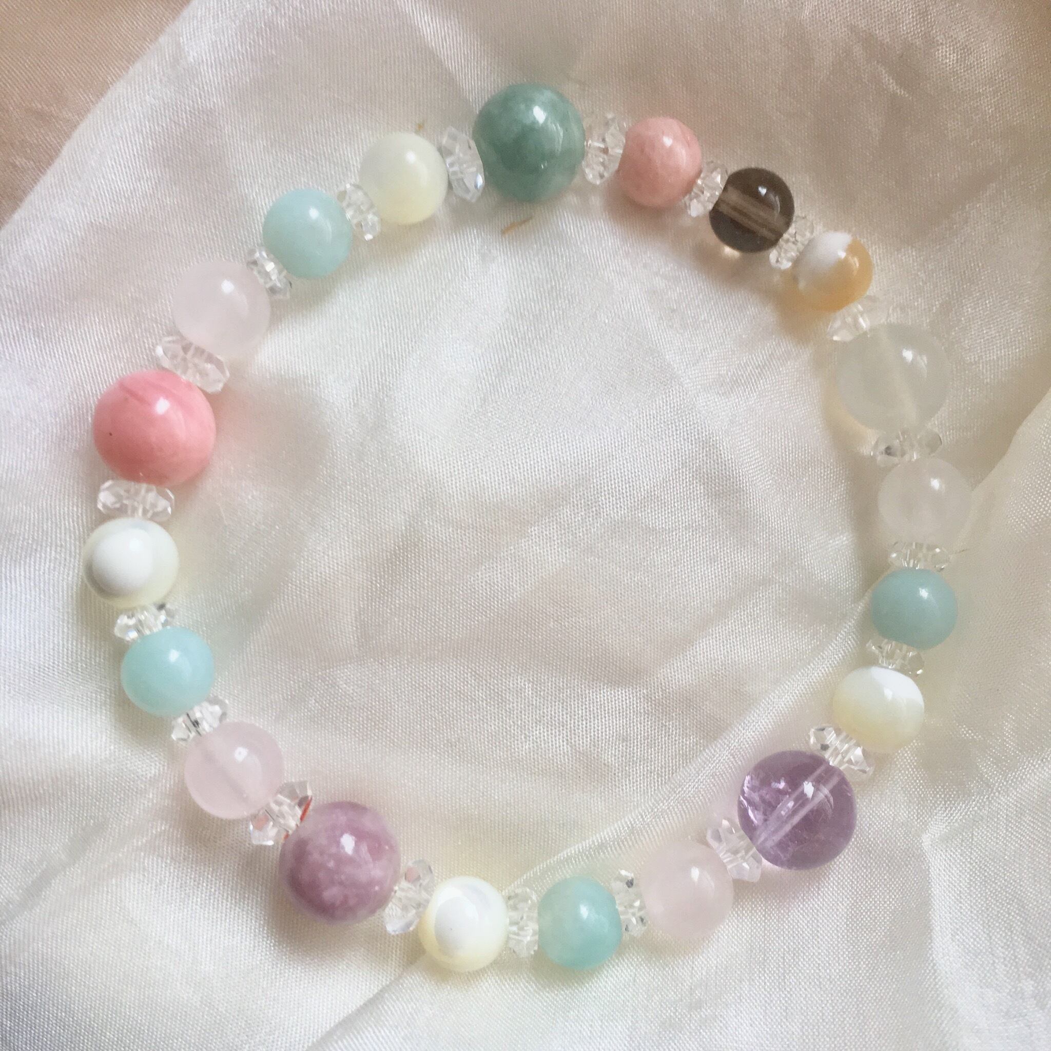 Kuan Yin クァンイン gemstone bracelet 