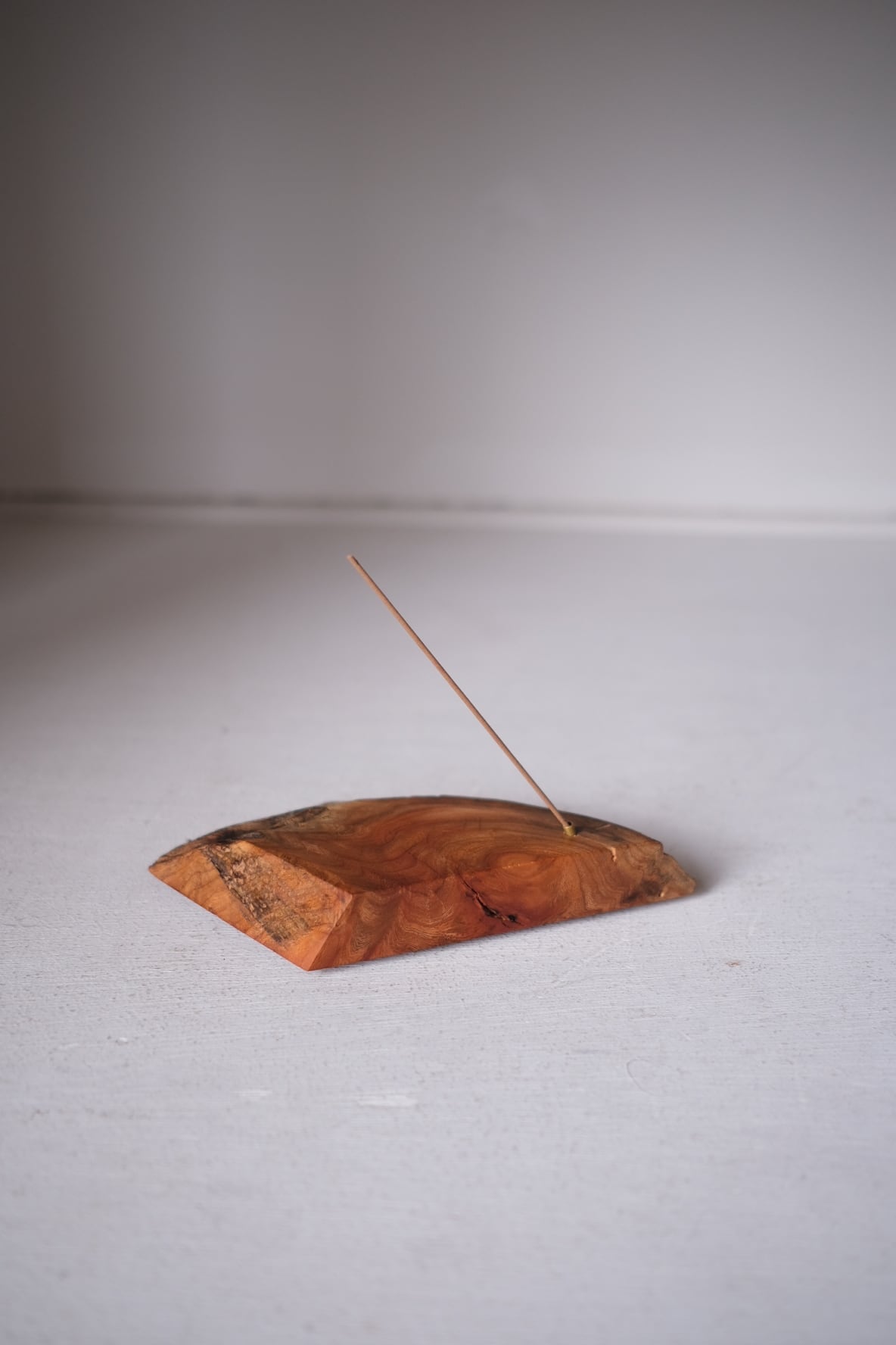 一枚板お香立て 欅 -Keyaki- #155