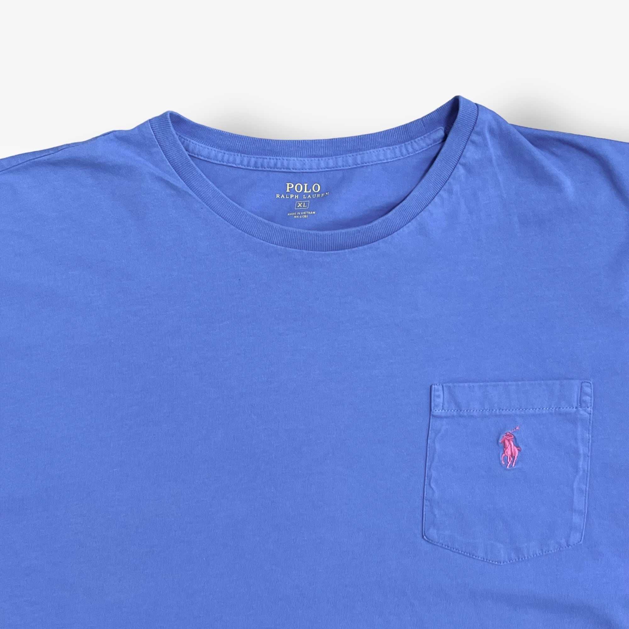 POLO RALPH LAUREN】XL ビッグシルエット ポケットTシャツ 刺繍ロゴ ...