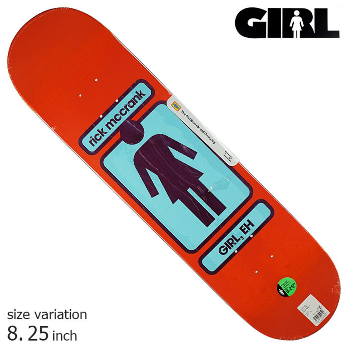 GIRL MCCRANK 93 TIL DECK 8.25 inch スケートボード スケボー デッキ 