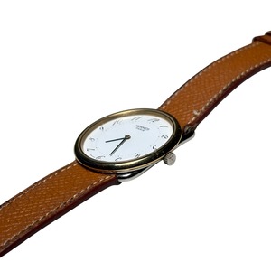 HERMES quartz watch “Arceau”