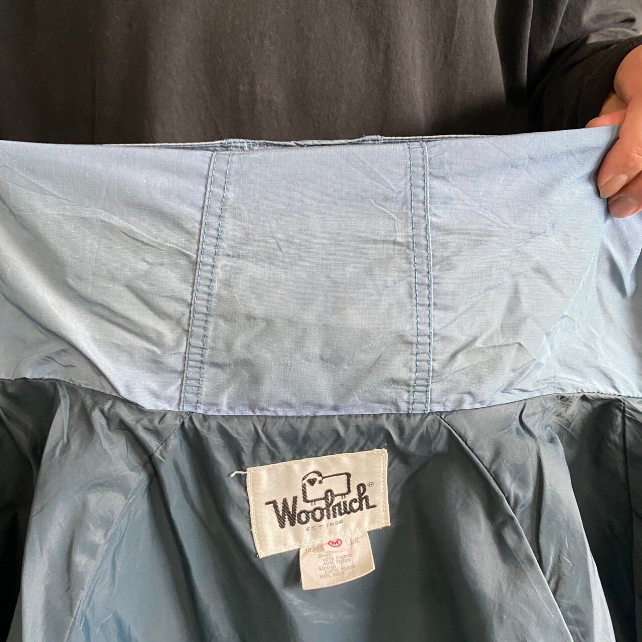 70年代 白タグ WOOLRICH ウールリッチ マップポケット 60/40クロス 