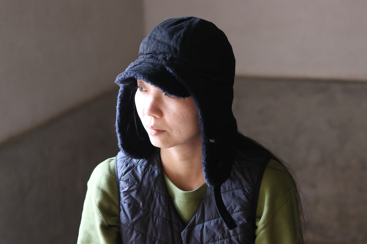 remilla 2025AW <ボア帽> 8ozデニム